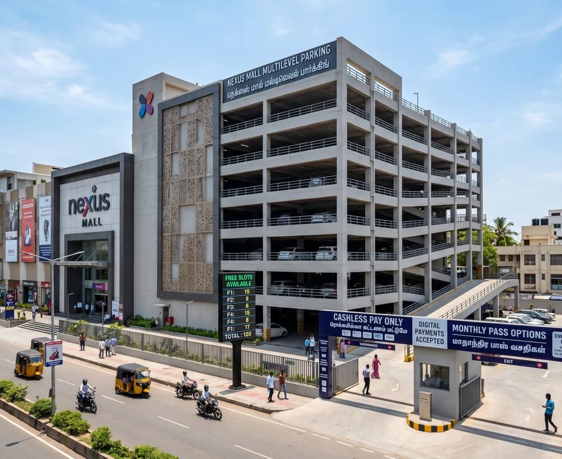 Nexus Mall Multilevel Parking