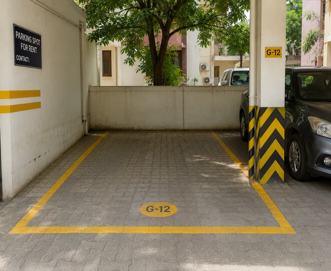 Ground-Level Car Parking Spot for Rent in Coimbatore RS Puram