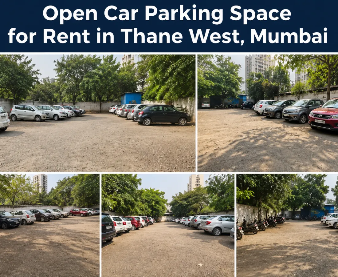 Open Car Parking Space for Rent in Thane West, Mumbai