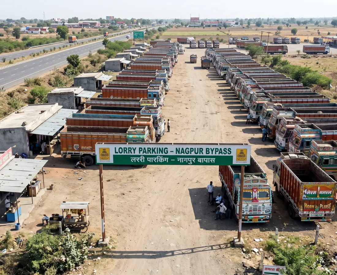 Lorry Parking – Nagpur Bypass