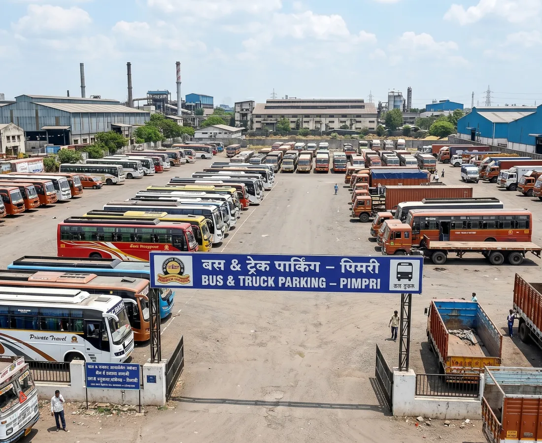 Bus & Truck Parking – Pimpri