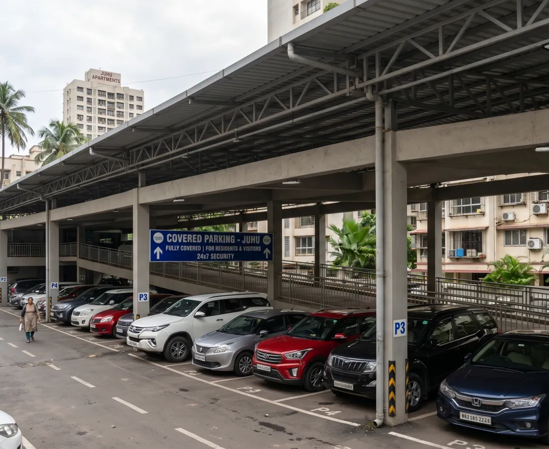 Covered Parking – Juhu
