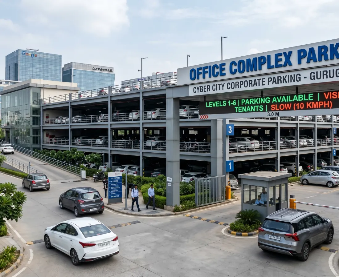 Office Complex Parking – Cyber City