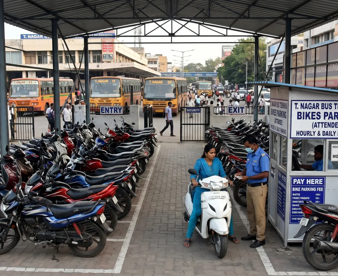 Bike Parking – T. Nagar