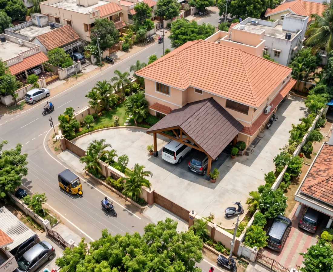 Home Driveway Parking – Satellite