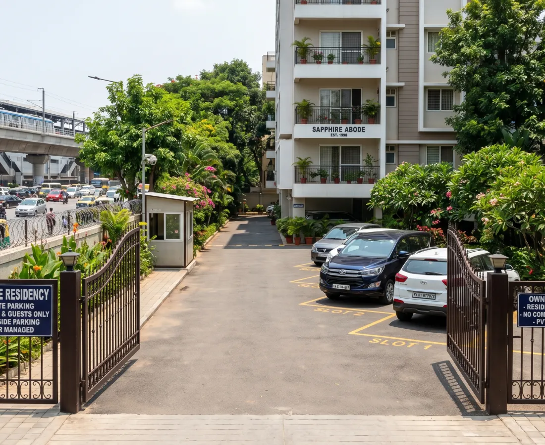 Residential Parking – Indiranagar 100 Ft Road
