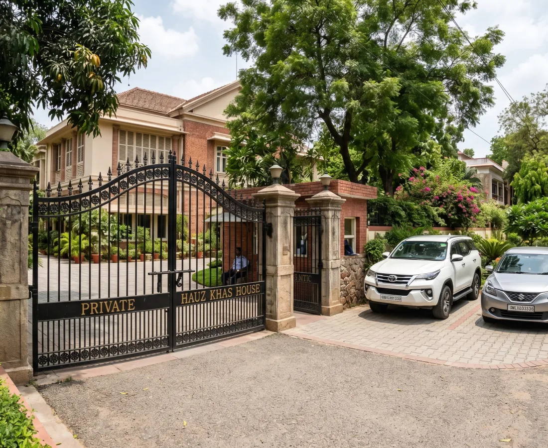 Gated Home Parking – Civil Lines