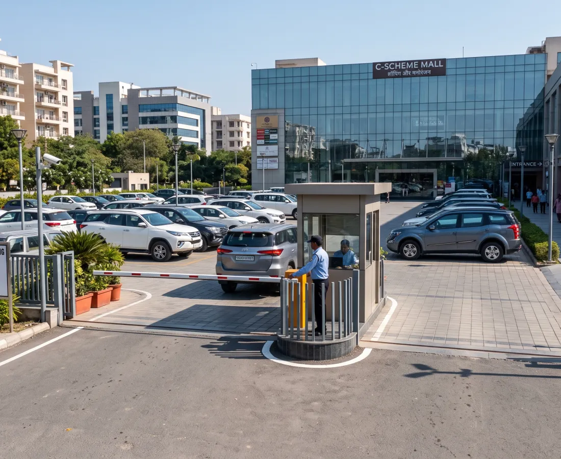 Secure Mall-side Parking in C-Scheme