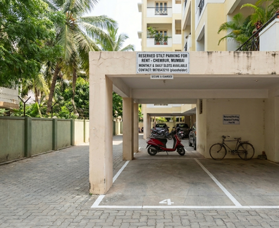 Reserved Stilt Parking for Rent in Chembur, Mumbai