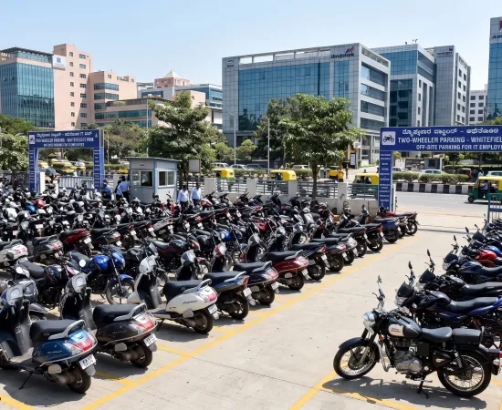 Two-Wheeler Parking Slot Near IT Park, Whitefield, Bangalore