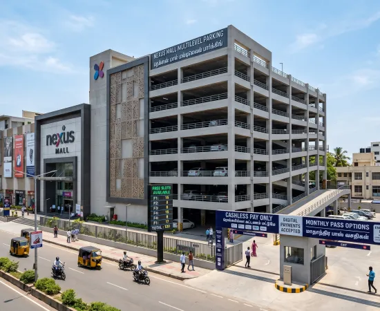 Nexus Mall Multilevel Parking