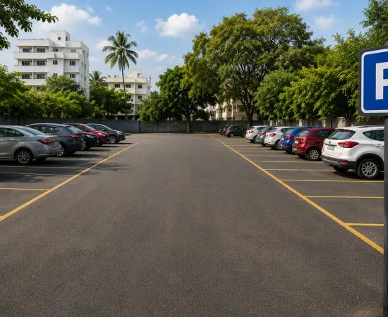 Open Parking Space Near Peelamedu, Coimbatore — Daily and Monthly Plans