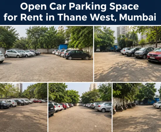 Open Car Parking Space for Rent in Thane West, Mumbai