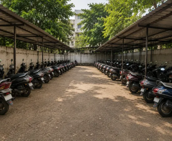 Bike Parking Available Near Saidapet, Chennai at Low Monthly Rate
