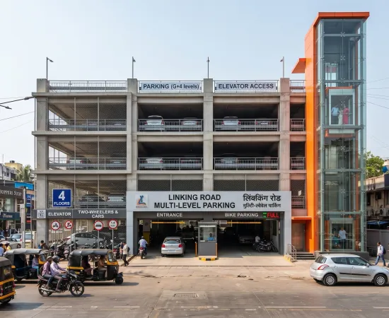 Multi-Level Parking – Linking Road