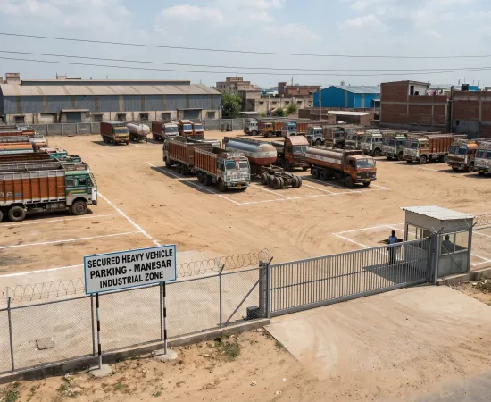 Heavy Vehicle Parking Space – Manesar