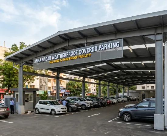 Covered Parking – Anna Nagar