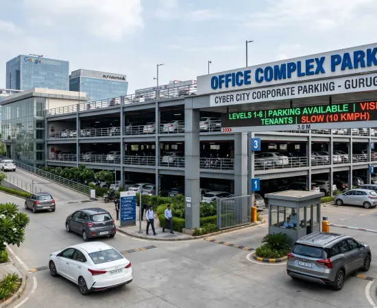 Office Complex Parking – Cyber City