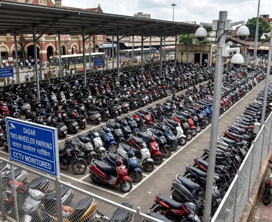 Two-Wheeler Parking – Dadar