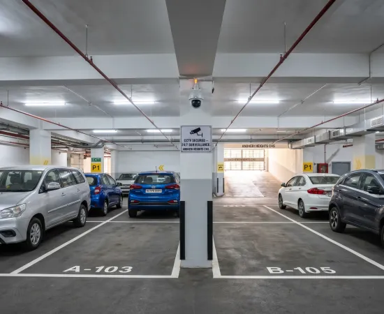 Spacious Apartment Parking – Andheri