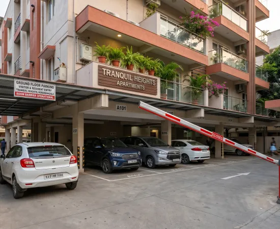 Residential Apartment Parking – Koramangala