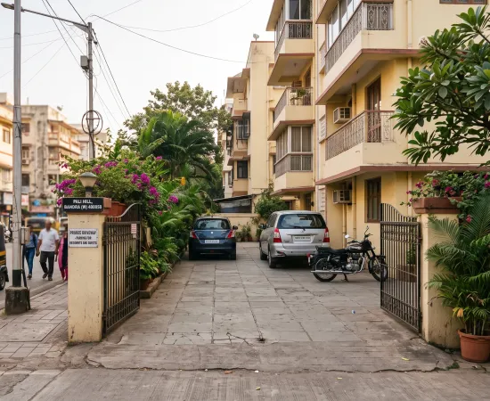 Open Driveway Parking in Bandra West