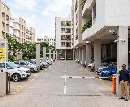 Secure Society Parking in Baner